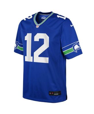 Big Boys 12th Fan Seattle Seahawks Game Jersey