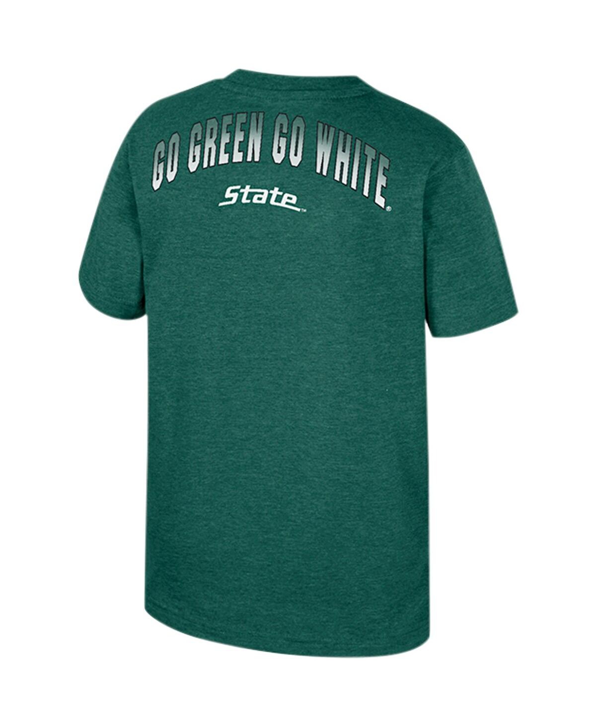 Shop Colosseum Big Boys  Green Michigan State Spartans Finn T-shirt