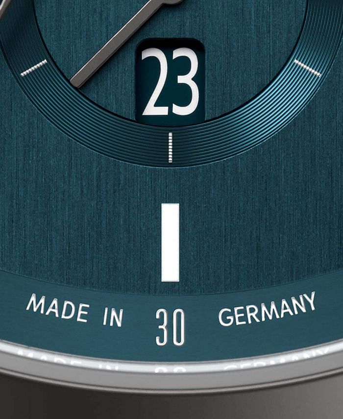 Lilienthal Berlin Cronografo Myth In Antracite – Orologio Uomo 42,5 Mm – Acciaio 316L, Vetro Zaffiro, Pelle