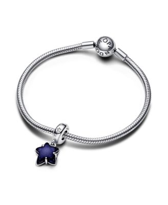 Pandora Sterling Silver Celestial Galaxy Star Murano Dangle Charm