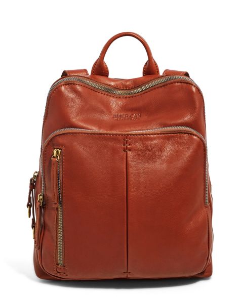 Рюкзак American Leather Co. Cleveland, цвет: Brandy Smo