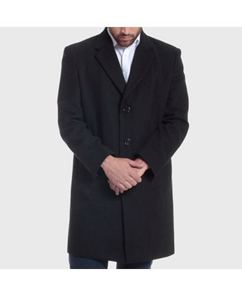 Alpine swiss luke wool mens tailored 37 walker jacket top coat car coat overcoat deals