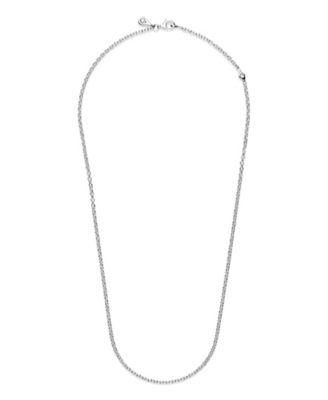 Moments Sterling Silver Cable Chain Necklace