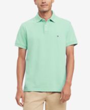 Hilfiger Polo Green Tommy Macy\'s Mens Shirts -