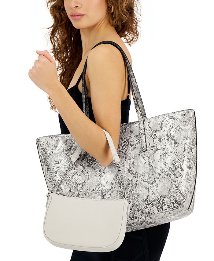 INC International Concepts Women's Zoiey 2 1 Tote Brown Size Regular