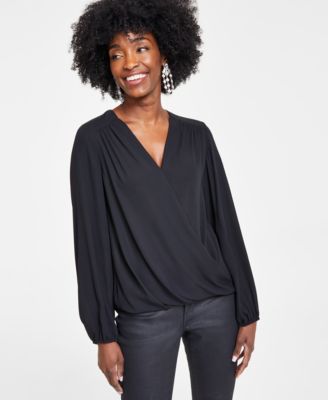 macy's holiday womens tops