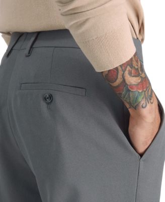 Men's Modern-Fit Micro-Check Dress Pants