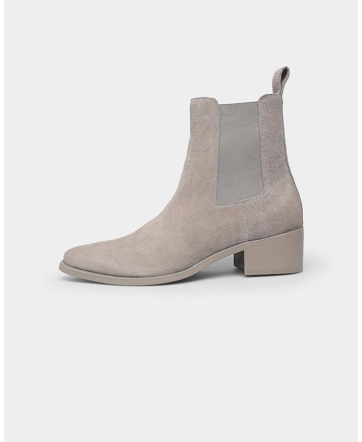 Mens Nomad Pointy Toe Chelsea Boot - Taupe