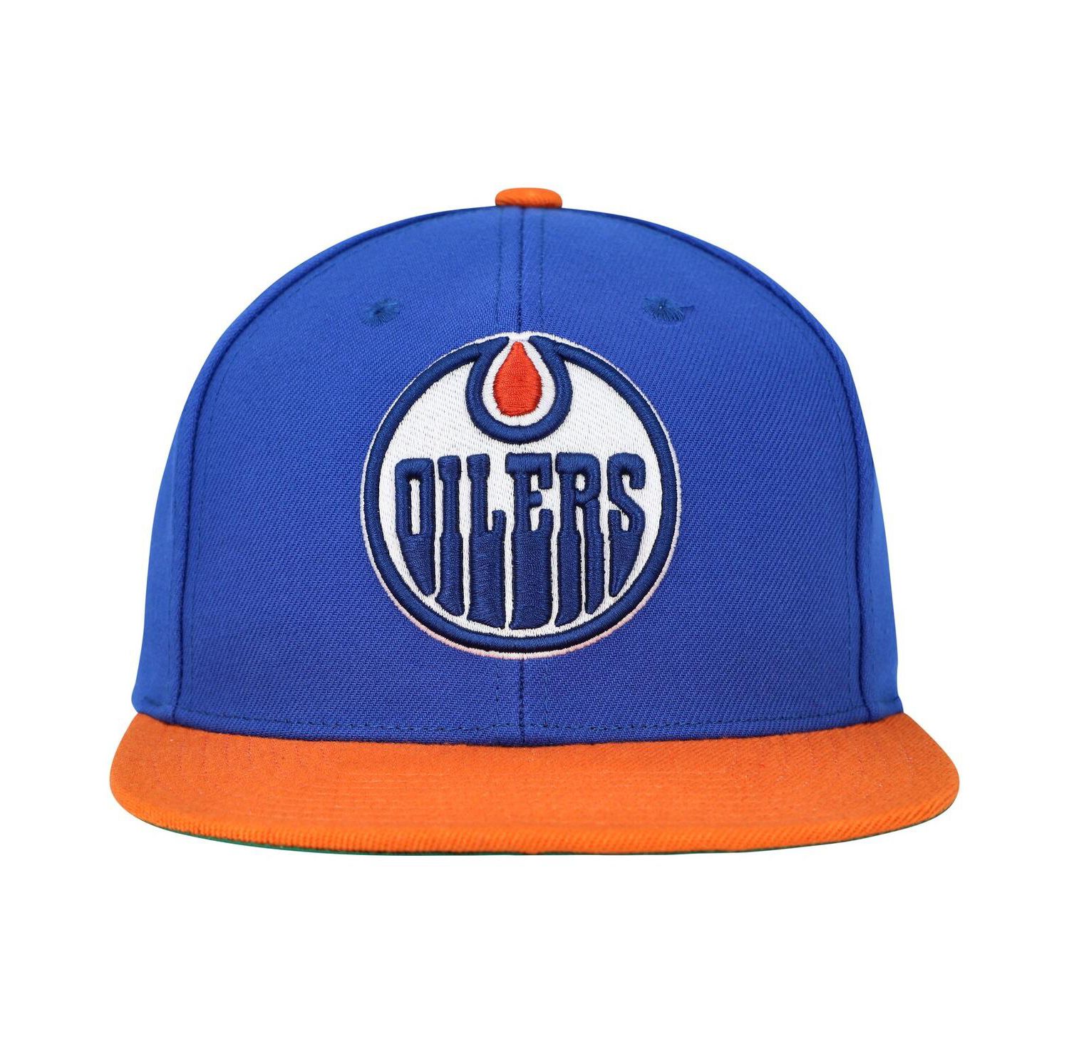 Men's Blue Edmonton Oilers Core Team Ground 2.0 Snapback Hat