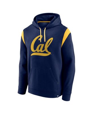 Men's Navy Cal Bears Gym Rat Pullover Hoodie