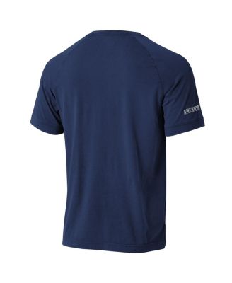 Men's NFL x Darius Rucker Collection by Navy Dallas Cowboys Washed Raglan Henley T-shirt