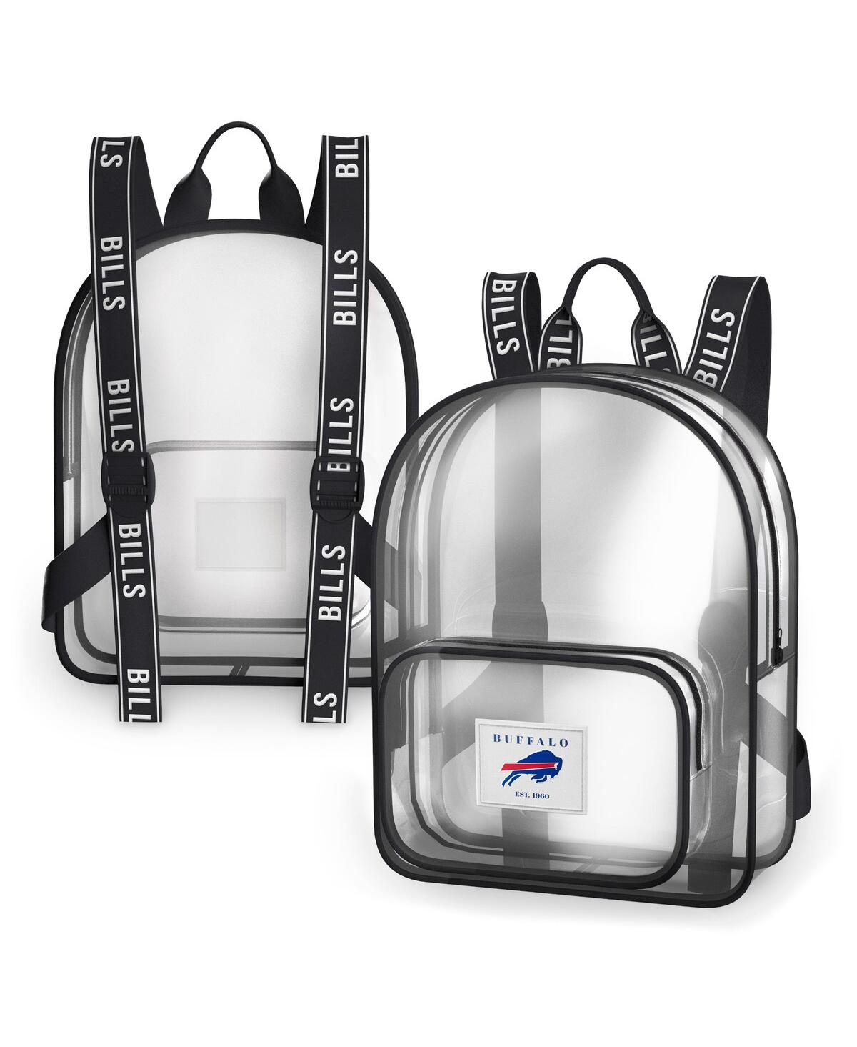 Men's and Women's Wear by Erin Andrews Buffalo Bills Clear Stadium Backpack - Clear