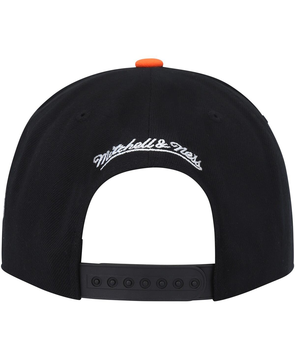 Mitchell & Ness Men's  Black San Francisco Giants World Series Champs Snapback Hat In Black