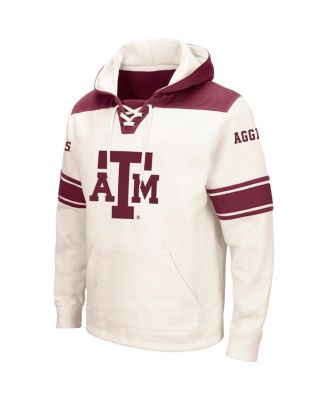 Men's Texas A&M Aggies 2.0 Lace-Up Logo Pullover Hoodie