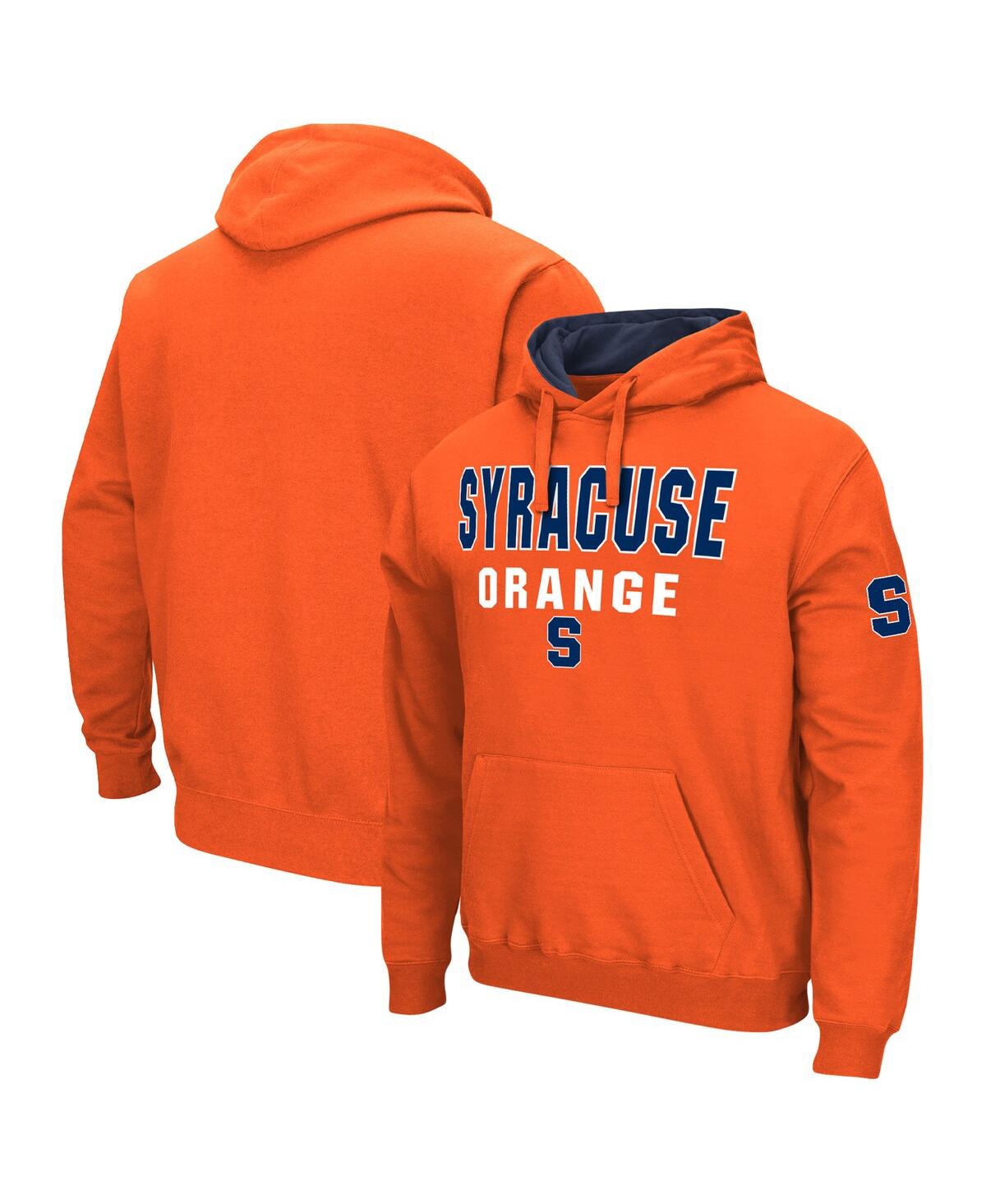 Colosseum Men's  Orange Syracuse Orange Sunrise Pullover Hoodie