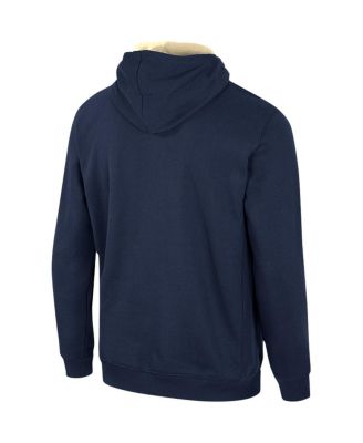 Men's Navy Navy Midshipmen Half-Zip Hoodie