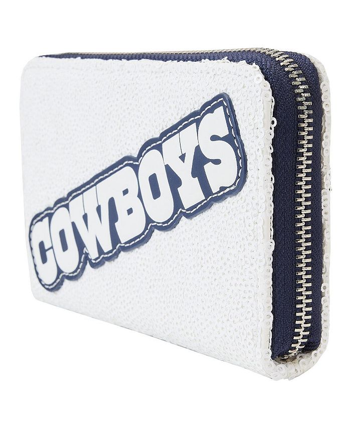 Loungefly Women's Dallas Cowboys Sequin Zip-Around Wallet - Macy's
