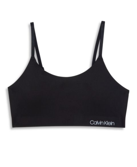 Бра Bonded для девочек, круглый вырез — Calvin Klein, цвет: Чёрный