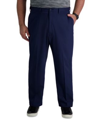 Big & Tall Cool Right Performance Flex Classic Fit Flat Front Pant 