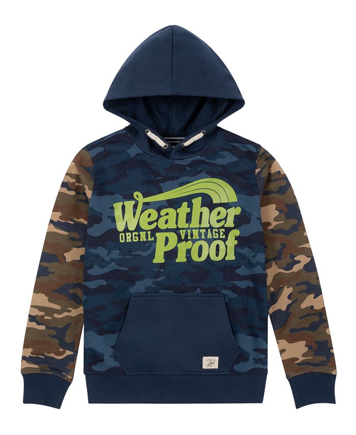 Big Boys Block Fleece Hoodie