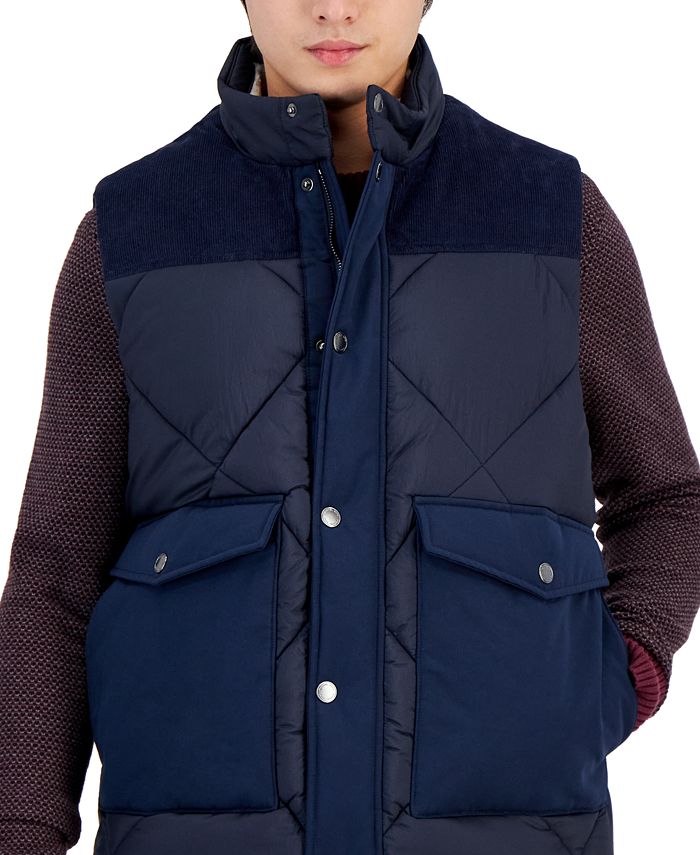 Michael kors vest mens navy 2025