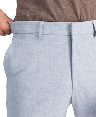 JMH Men's 4 Way Stretch Slim Fit Flat Front Dress Pant