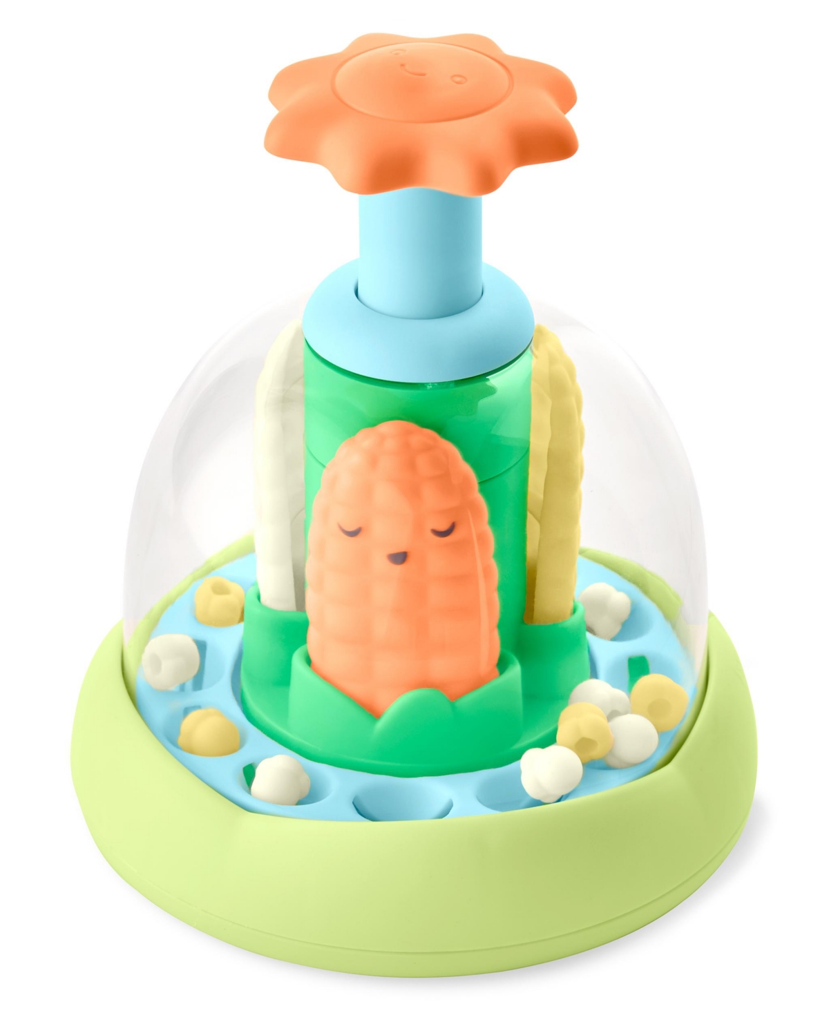 Shop Skip Hop Farmstand Push And Spin Baby Toy In Multi