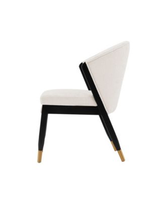 Ola 21.46" Wide Chenille Upholstered Dining Chair