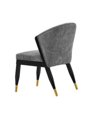 Ola 21.46" Wide Chenille Upholstered Dining Chair