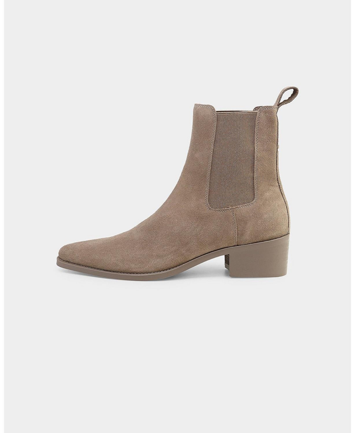 Saint Morta Mens Nomad Pointy Toe Chelsea Boot - Taupe 