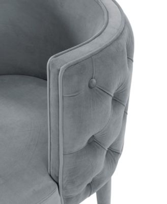 Maya 2-Piece Velvet Upholstered Dining Chair Set