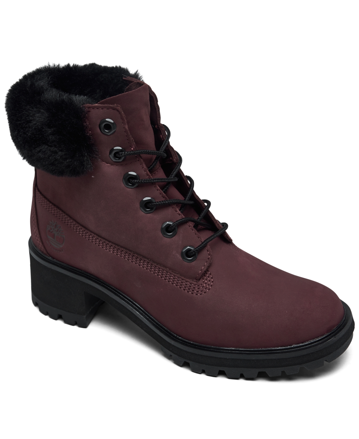 Timberland Women's Kinsley 6" Water-resistant Boots From Finish Line In Dark Port