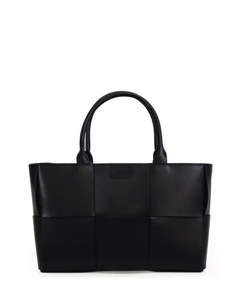 Женская сумка Belle & Bloom Long Way Home Woven Tote, цвет: Чёрный