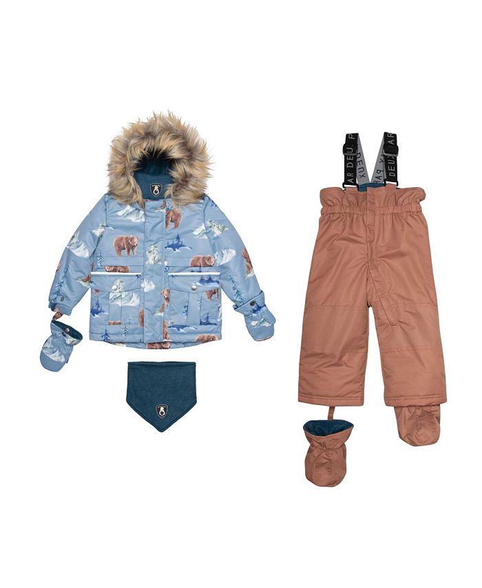 Baby outlet snowsuit macys