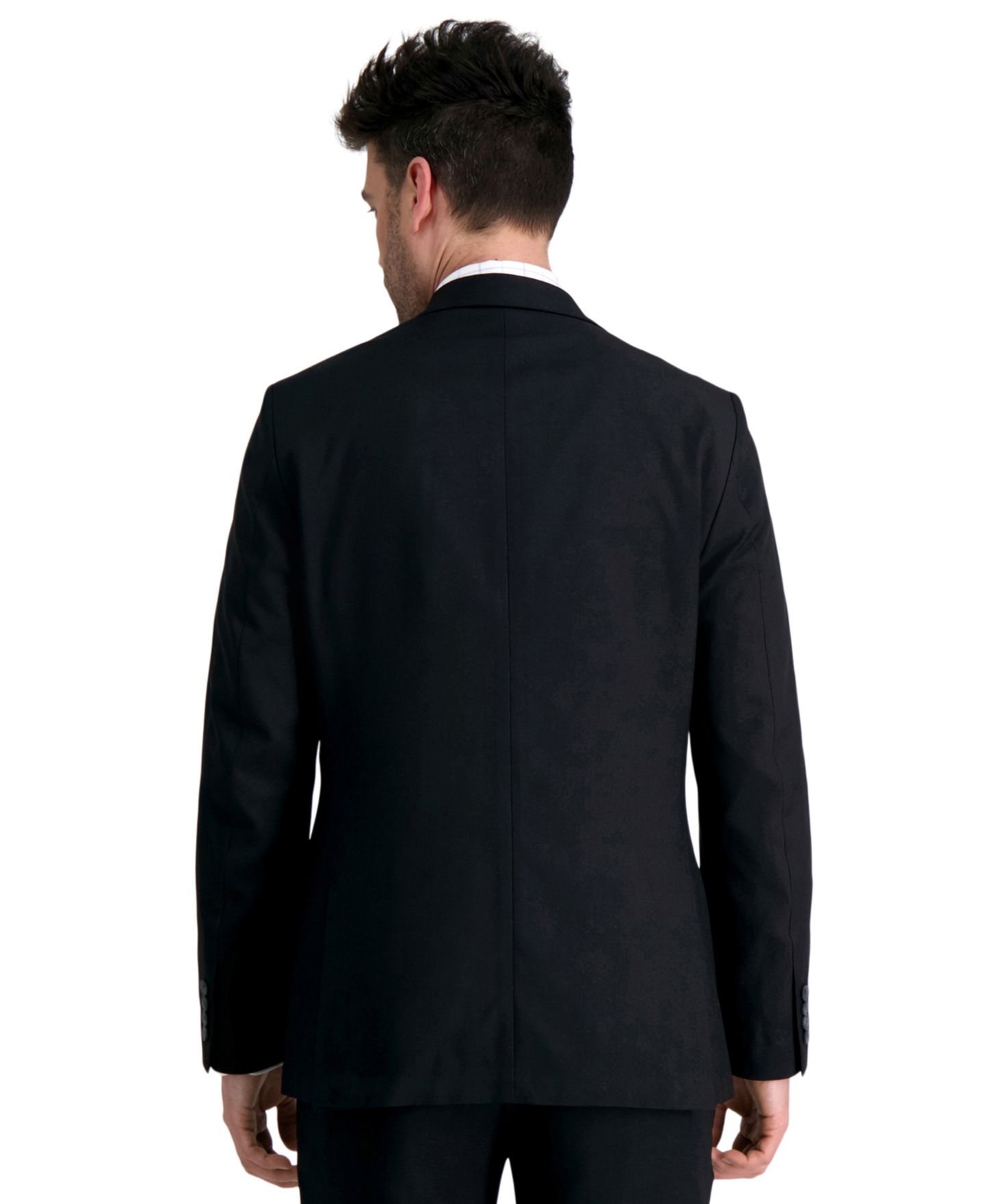 Мужские куртки Haggar Smart Wash® Slim Fit Suit Separates Jackets, цвет: Чёрный — фото 2