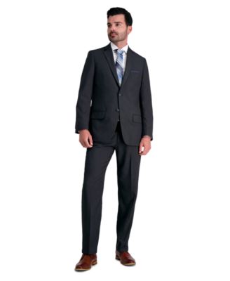 Haggar Mens Smart Wash Classic Fit Suit Separates Pants Jackets In Midnight