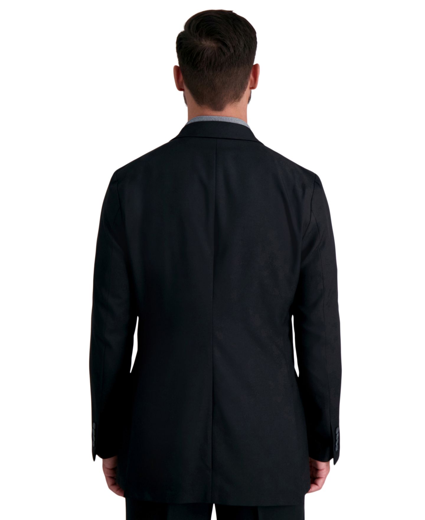 Мужские куртки Haggar Smart Wash® Classic Fit Suit Separates Jackets, цвет: Чёрный — фото 2