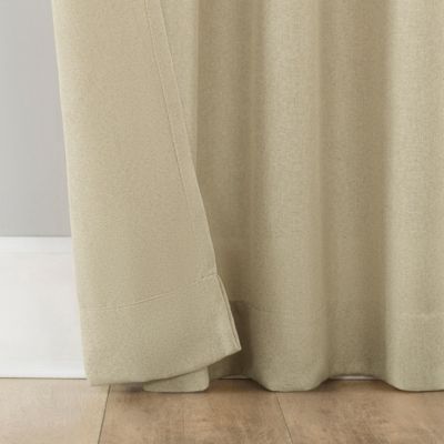 Hathaway Twist Tab Semi-Sheer Tab Top Curtain Panel