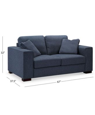 Emmeline 67.3" Fabric Loveseat