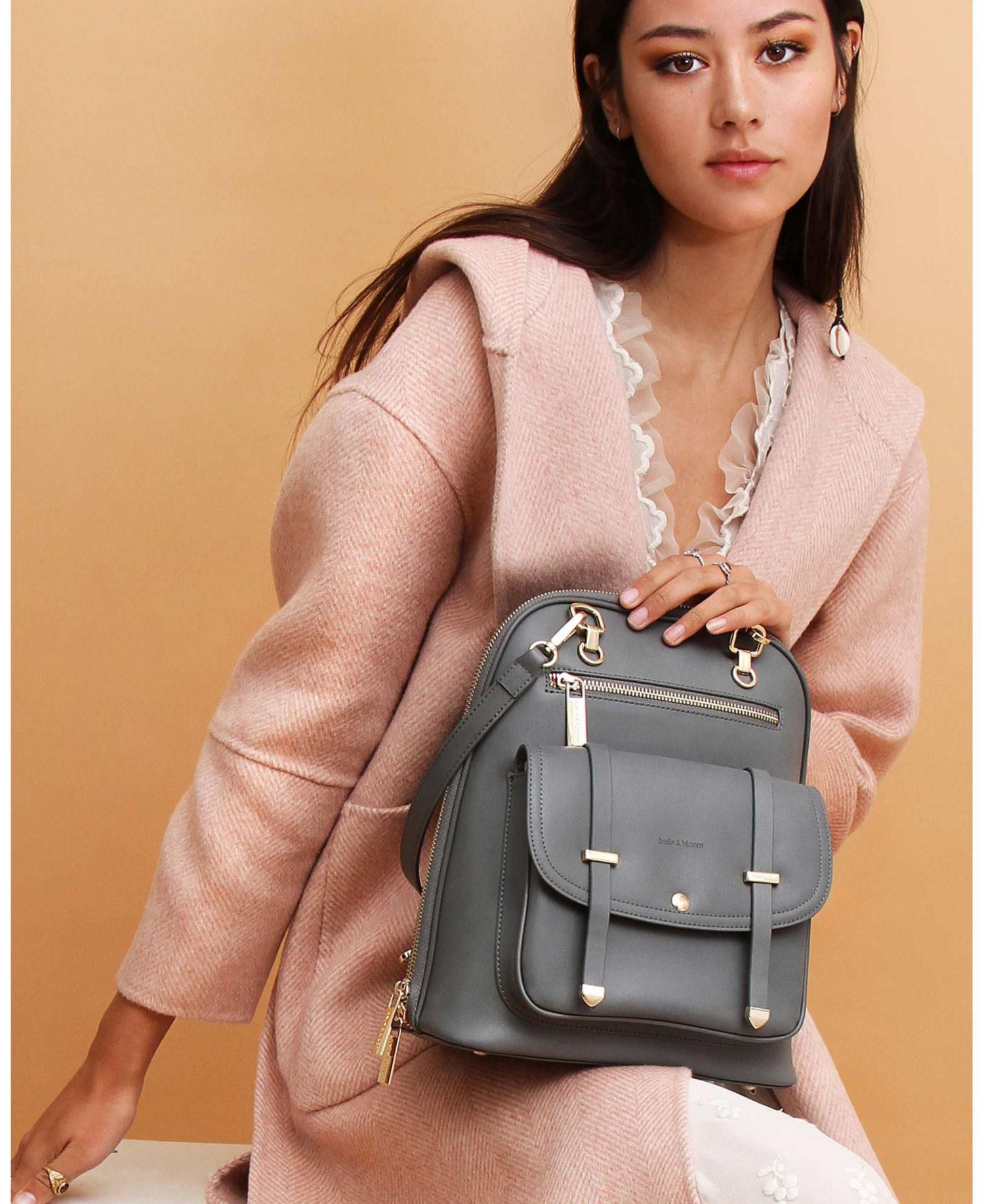 5th Ave Leather Backpack