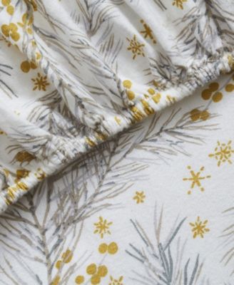 Home Pine 100% Cotton Flannel 4-Pc. Sheet Set, Full