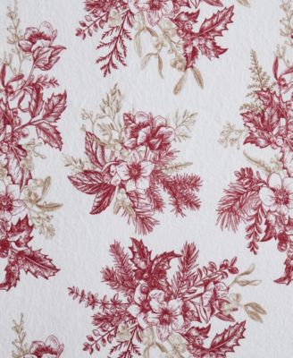 Home Toile 100% Cotton Flannel 4-Pc. Sheet Set, Full