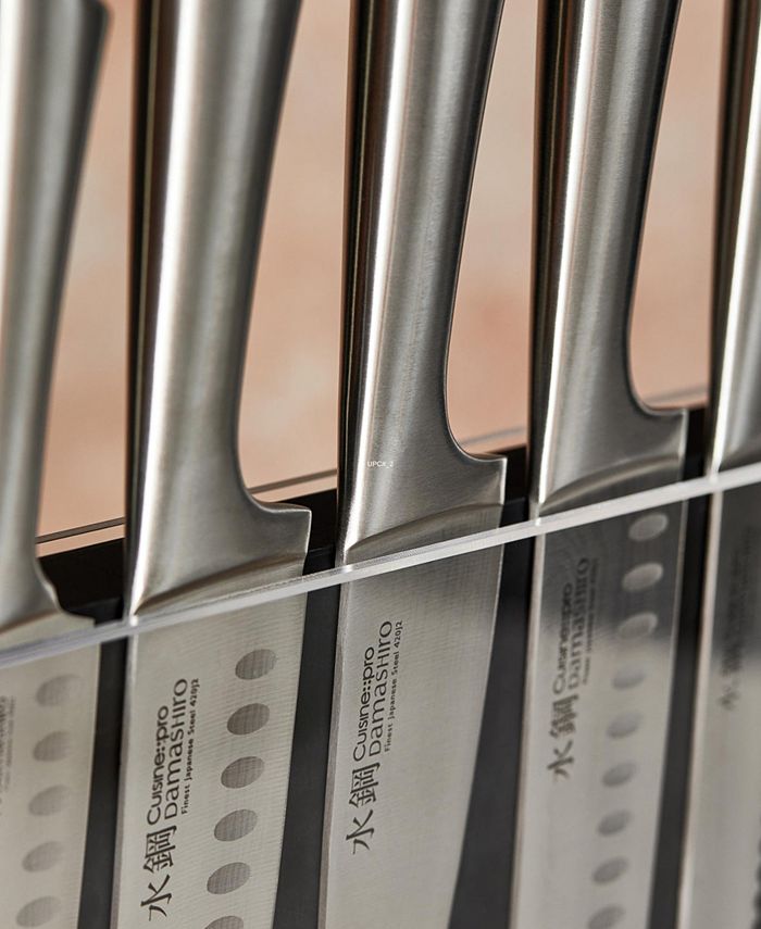 Cuisinepro® Damashiro Nami 9piece Knife Block + FREE GIFT of a