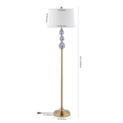 Tavira Classic Midcentury Iron LED Floor Lamp