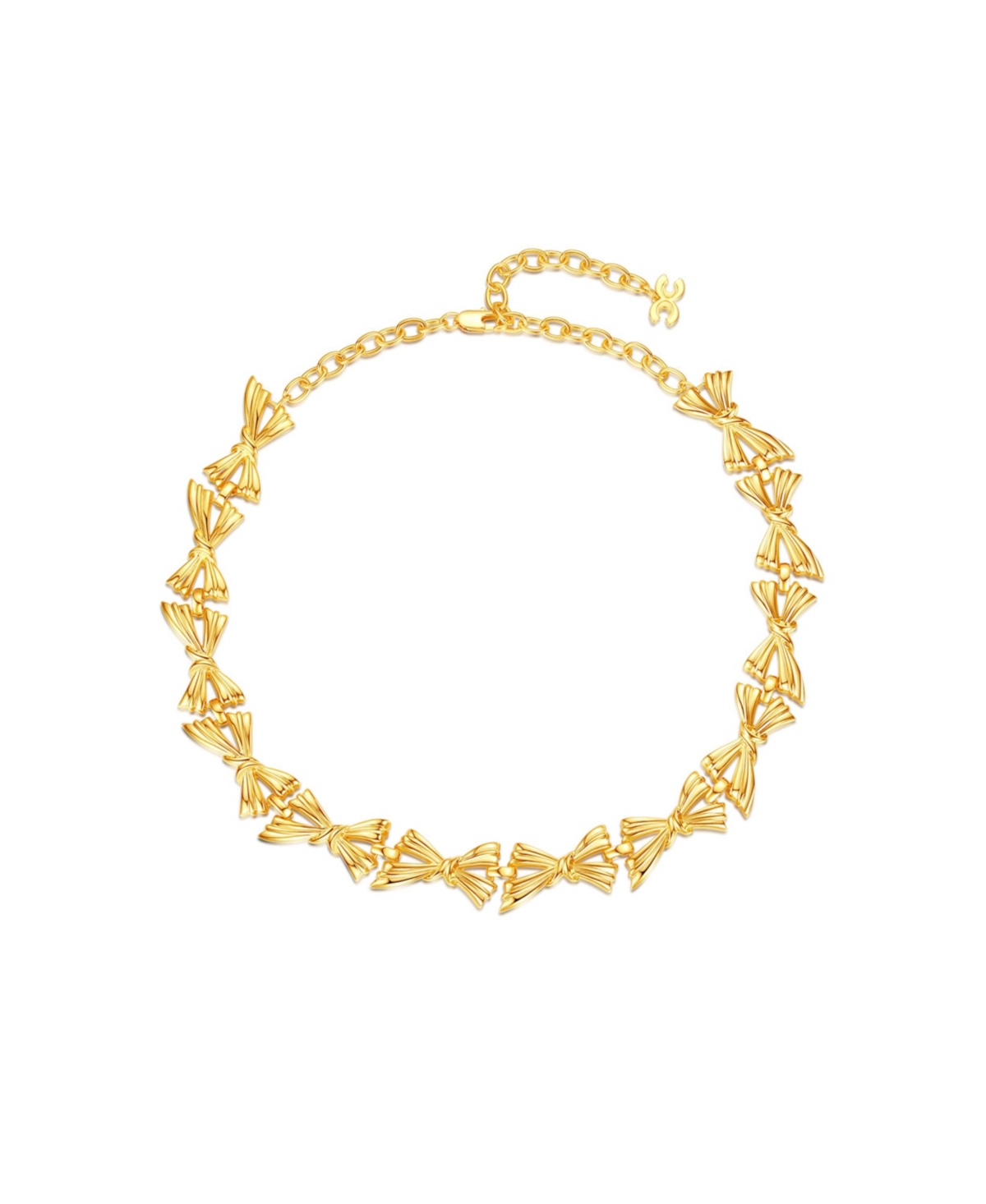 Butterfly Statement Necklace - Gold