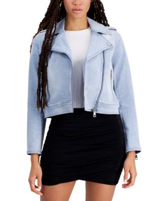 Veste Denim Brodée DKNY Jeans Pour Femme - Taille M - Couleur Light Wash - Occasion Très Bon état