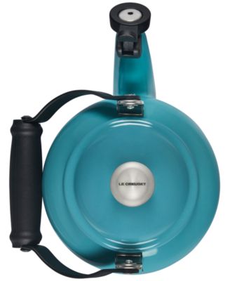 Enamel-on-Steel Demi Kettle & Stoneware Mug Set