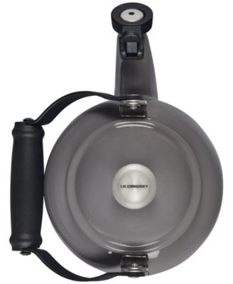 Enamel-on-Steel Demi Kettle & Stoneware Mug Set