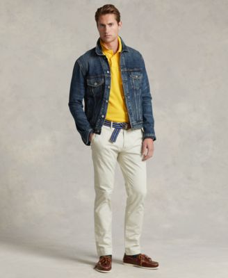 Men's Custom Slim-Fit  Mesh Polo Shirt