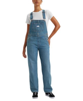 Levi's - Women's Vintage-Style Cotton Denim Overalls